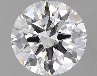 3.01ct D SI2 Rare Carat Ideal Cut Round Diamond