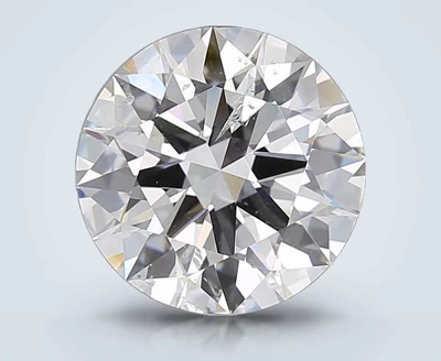 3.01ct D SI2 Rare Carat Ideal Cut Round Diamond