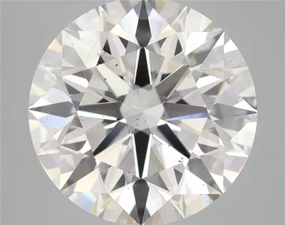 6.84ct G SI1 Rare Carat Ideal Cut Round Lab Grown Diamond
