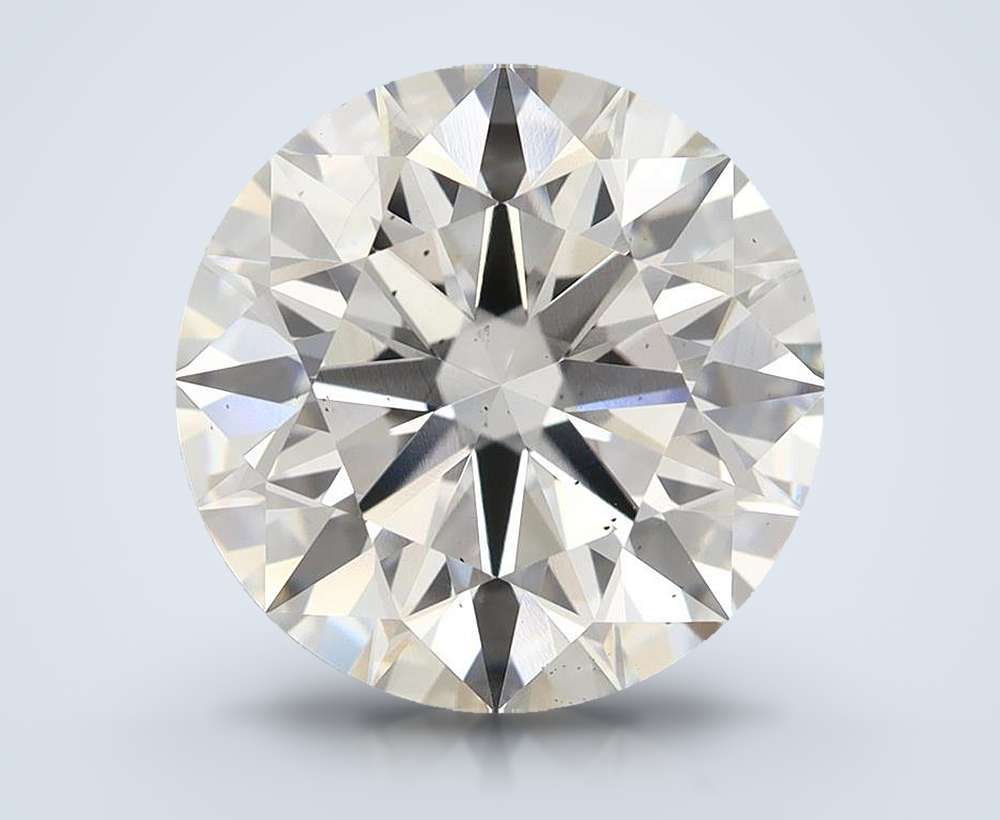 6.84ct G SI1 Rare Carat Ideal Cut Round Lab Grown Diamond