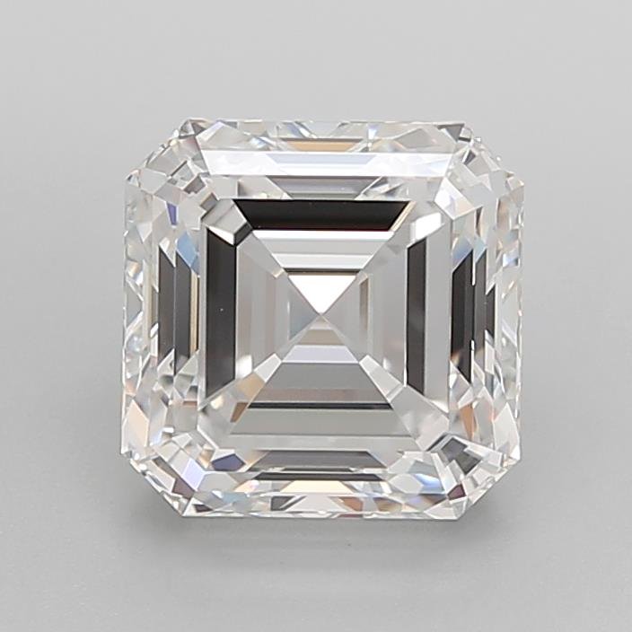 4.08ct D VVS1 Rare Carat Ideal Cut Asscher Lab Grown Diamond