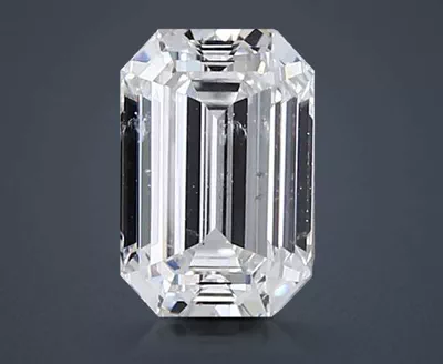 1.01ct E SI1 Very Good Cut Emerald Diamond