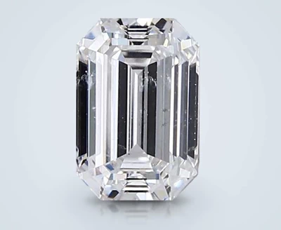 1.01ct E SI1 Very Good Cut Emerald Diamond