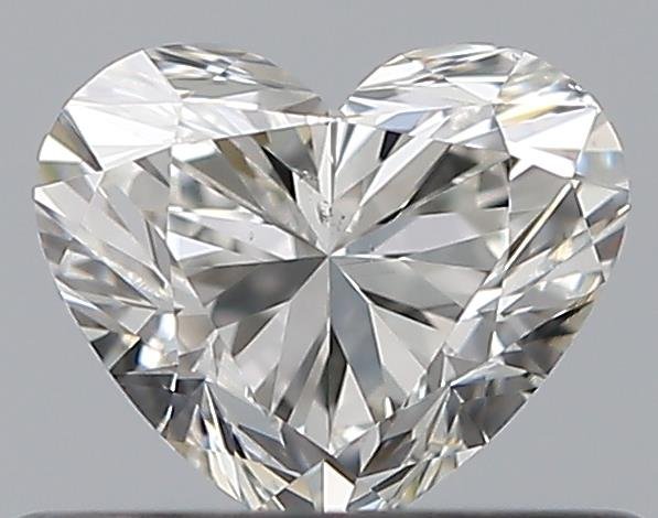 0.39ct H SI1 Rare Carat Ideal Cut Heart Diamond