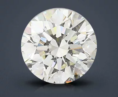 3.01ct K VS1 Rare Carat Ideal Cut Round Diamond