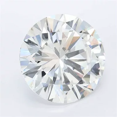 11.02ct F VVS2 Very Good Cut Round Lab Grown Diamond