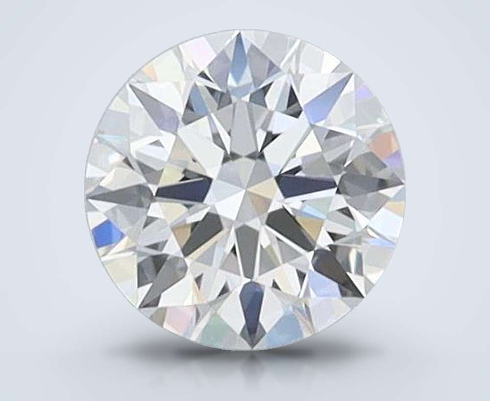 0.48ct D FL Rare Carat Ideal Cut Round Lab Grown Diamond