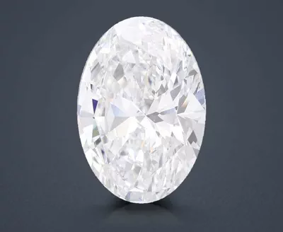 18.23ct F VS1 Rare Carat Ideal Cut Oval Lab Grown Diamond