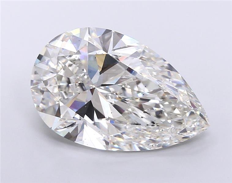 12.05ct G VS2 Rare Carat Ideal Cut Pear Lab Grown Diamond