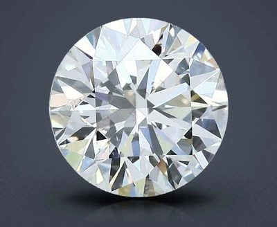 2.30ct I SI1 Rare Carat Ideal Cut Round Diamond