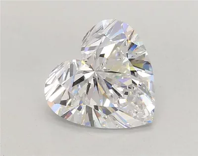 4.06ct D VS1 Rare Carat Ideal Cut Heart Lab Grown Diamond