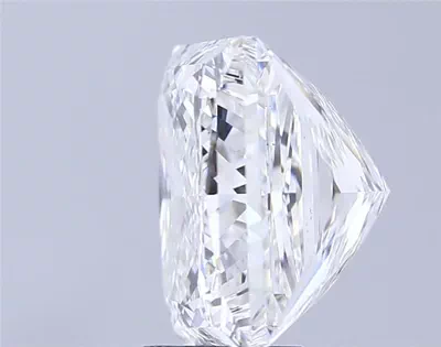 10.08ct F VVS2 Rare Carat Ideal Cut Princess Lab Grown Diamond