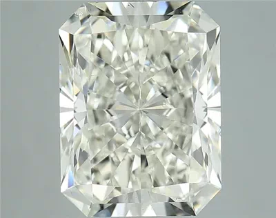 4.61ct K SI1 Rare Carat Ideal Cut Radiant Diamond