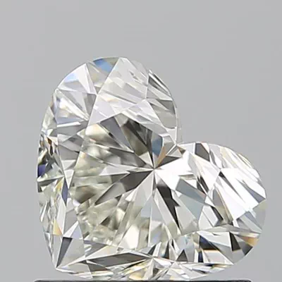 1.01ct K VVS1 Rare Carat Ideal Cut Heart Diamond