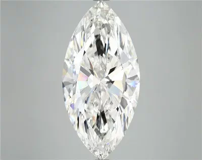 8.43ct F VVS2 Rare Carat Ideal Cut Marquise Lab Grown Diamond
