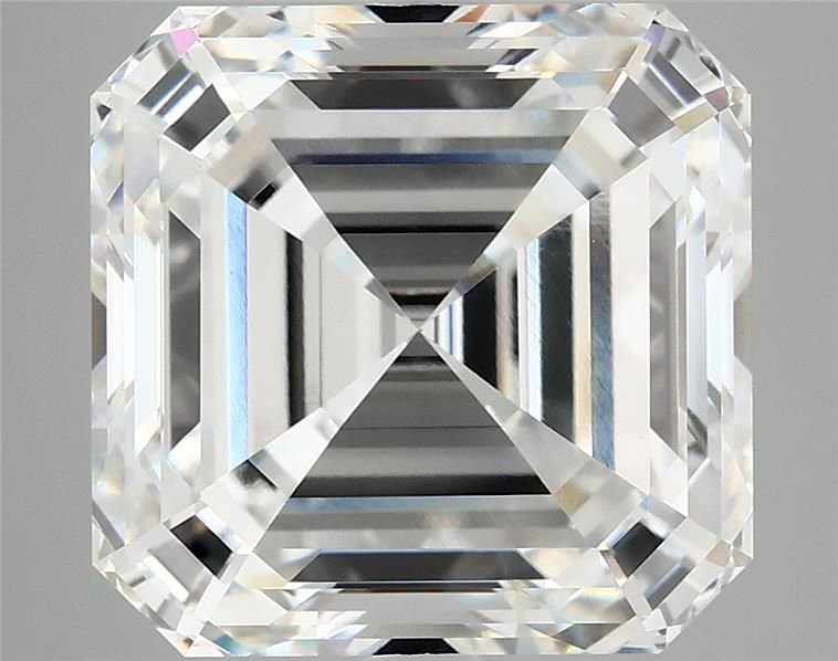 8.04ct E VVS2 Excellent Cut Asscher Lab Grown Diamond
