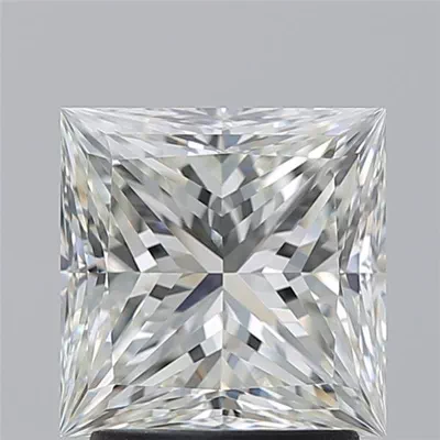 2.20ct J VVS2 Rare Carat Ideal Cut Princess Diamond