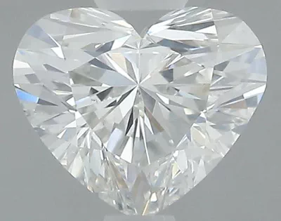 0.64ct G SI2 Rare Carat Ideal Cut Heart Diamond