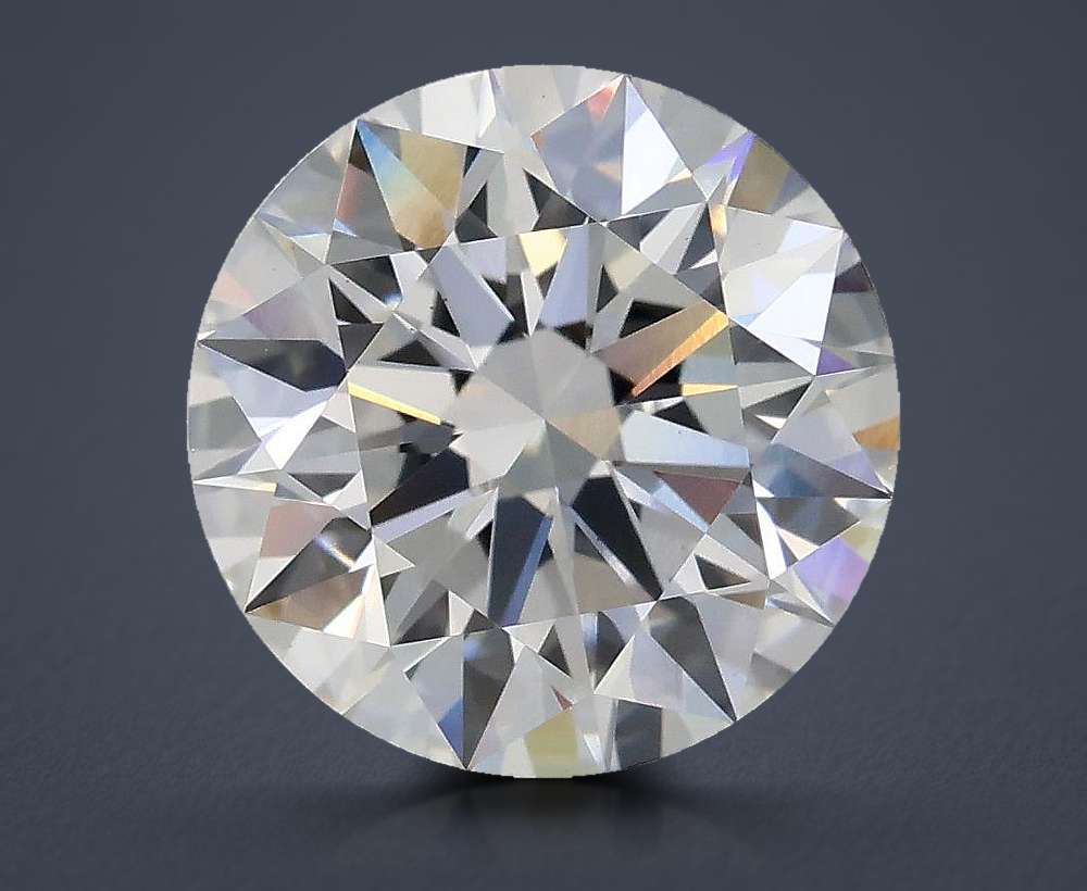 3.09ct D VS1 Rare Carat Ideal Cut Round Lab Grown Diamond