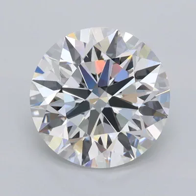 2.01ct D FL Rare Carat Ideal Cut Round Lab Grown Diamond