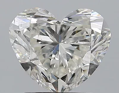2.01ct H SI2 Rare Carat Ideal Cut Heart Diamond