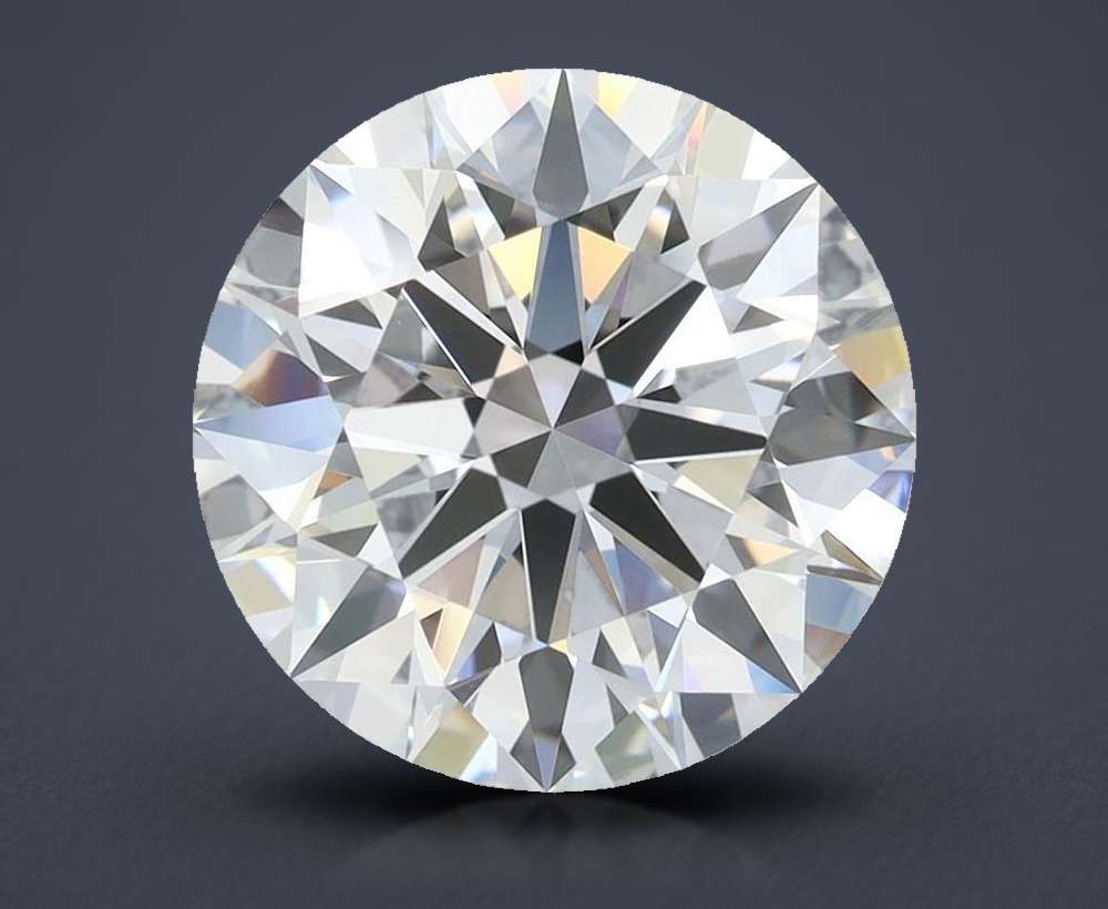 3.64ct D VVS1 Rare Carat Ideal Cut Round Lab Grown Diamond