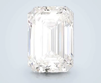 1.57ct D VS1 Rare Carat Ideal Cut Emerald Lab Grown Diamond
