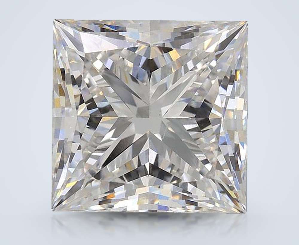 11.43ct F VS1 Rare Carat Ideal Cut Princess Lab Grown Diamond