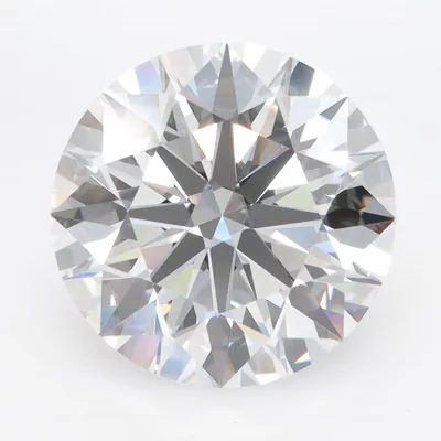 6.02ct D VVS2 Rare Carat Ideal Cut Round Lab Grown Diamond