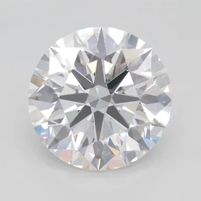 5.22ct F IF Rare Carat Ideal Cut Round Lab Grown Diamond