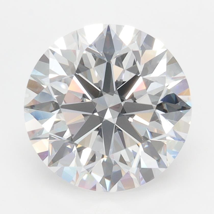 2.89ct D IF Rare Carat Ideal Cut Round Lab Grown Diamond
