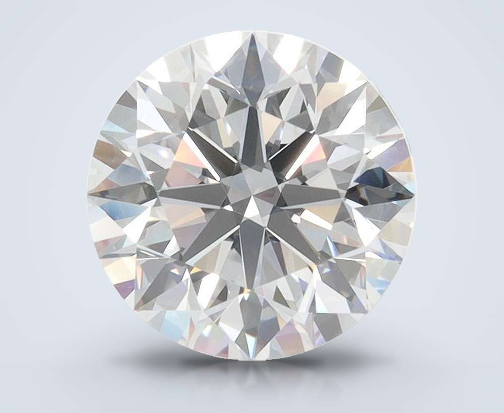 2.89ct D IF Rare Carat Ideal Cut Round Lab Grown Diamond