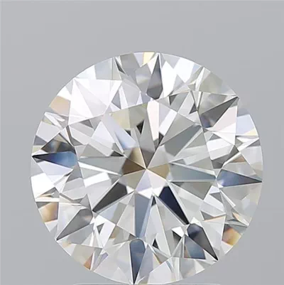 3.03ct J VVS2 Rare Carat Ideal Cut Round Diamond