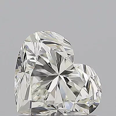 0.90ct J VS2 Rare Carat Ideal Cut Heart Diamond