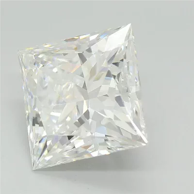 4.01ct E VS1 Rare Carat Ideal Cut Princess Lab Grown Diamond