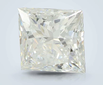 4.01ct E VS1 Rare Carat Ideal Cut Princess Lab Grown Diamond
