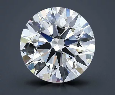 2.37ct E VVS2 Rare Carat Ideal Cut Round Diamond