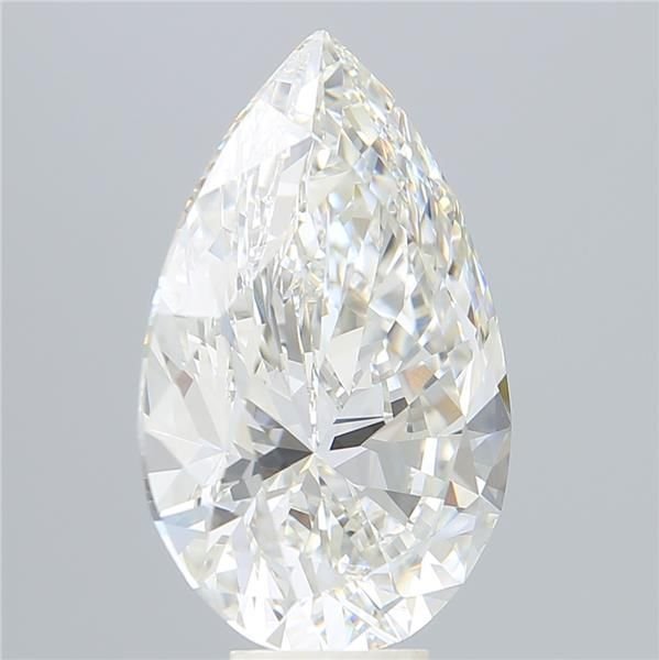 10.42ct G VVS2 Rare Carat Ideal Cut Pear Lab Grown Diamond