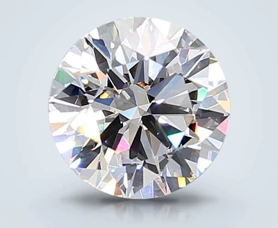 3.66ct F VVS1 Rare Carat Ideal Cut Round Lab Grown Diamond