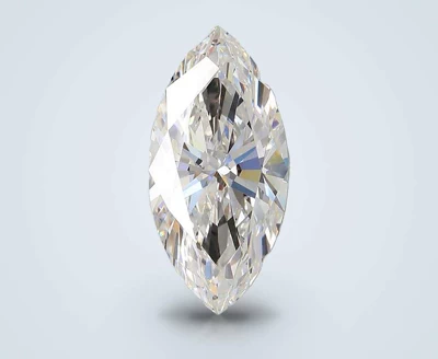 5.03ct F VVS2 Rare Carat Ideal Cut Marquise Lab Grown Diamond