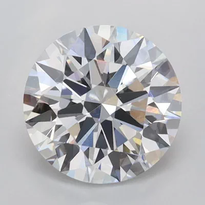 1.53ct D VVS2 Rare Carat Ideal Cut Round Lab Grown Diamond