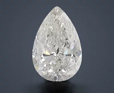 1.53ct H SI2 Rare Carat Ideal Cut Pear Diamond