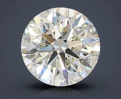 3.01ct J VS1 Excellent Cut Round Lab Grown Diamond