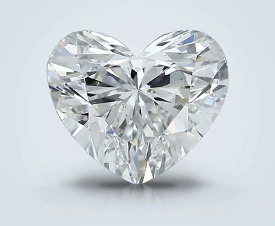 0.60ct H SI1 Rare Carat Ideal Cut Heart Diamond