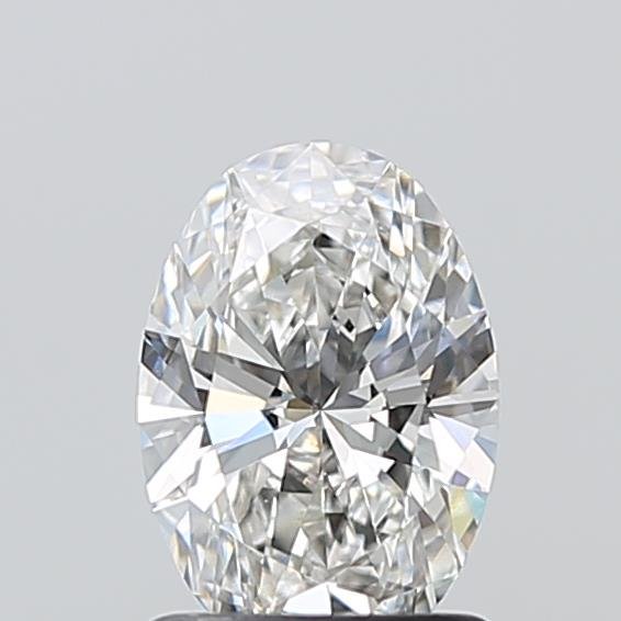 1.05ct F VS1 Rare Carat Ideal Cut Oval Lab Grown Diamond