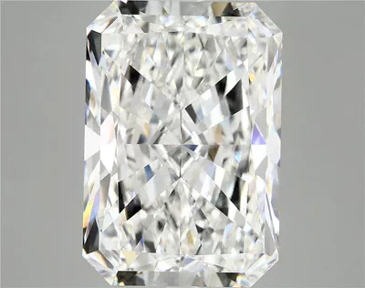 15.60ct F VVS2 Rare Carat Ideal Cut Radiant Lab Grown Diamond