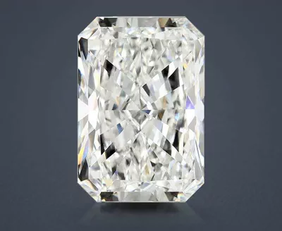 15.60ct F VVS2 Rare Carat Ideal Cut Radiant Lab Grown Diamond