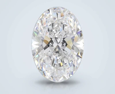 11.85ct E VS2 Rare Carat Ideal Cut Oval Lab Grown Diamond