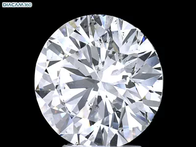 4.18ct D SI1 Rare Carat Ideal Cut Round Diamond