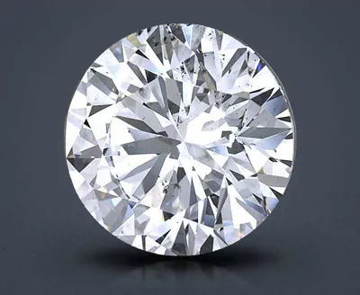 4.18ct D SI1 Rare Carat Ideal Cut Round Diamond
